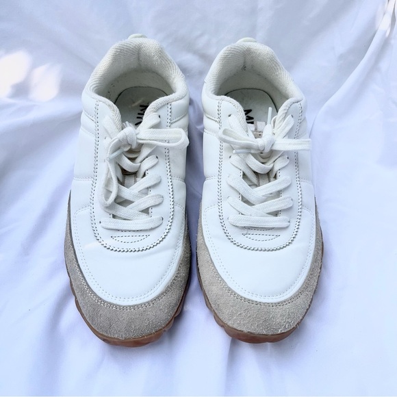 MANGO | LEATHER PANEL QUILTED SNEAKERS EU 40 SIZE 9 - Picture 6 of 10